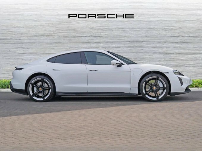 Porsche Taycan Performance Plus 93.4Kwh Gts 11Kw Charger CY72AVB White #3