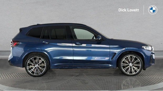 BMW X3 20D Mht M Sport Xdrive Euro 6 WN72YAO Blue #3