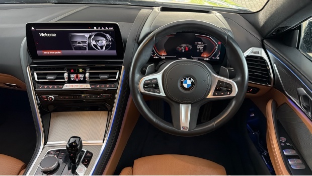 BMW 8 Series Gran Coupe 840I M Sport Steptronic Euro 6 WF23HMV Blue #5