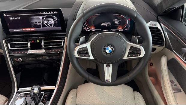BMW 8 Series 840I M Sport Steptronic Euro 6 Grey #5