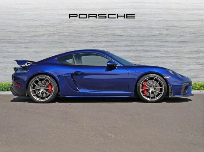 Porsche 718 Cayman Gt4 Euro 6 LV70WBL Blue #3