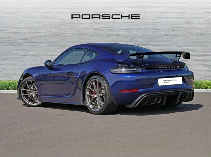 Porsche 718 Cayman Gt4 Euro 6 LV70WBL Blue #2