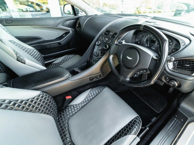 Aston Martin Vanquish V12 T-troniii Euro 6 Silver #3
