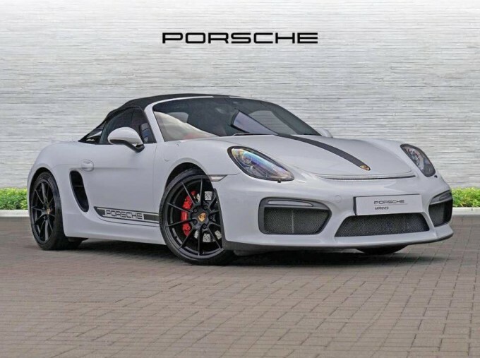 Porsche Boxster 981 Spyder Euro 6 White #6
