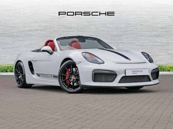 Porsche Boxster 981 Spyder Euro 6 White
