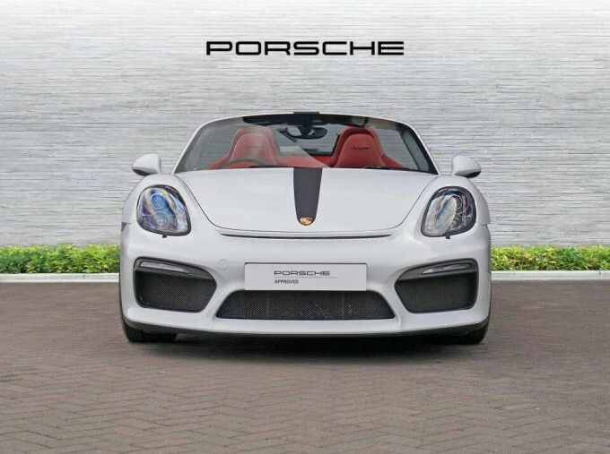 Porsche Boxster 981 Spyder Euro 6 White #4