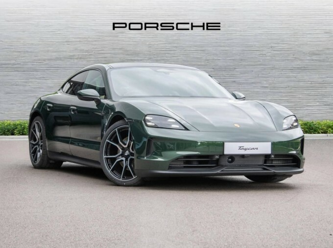 Porsche Taycan Taycan Limousine Green