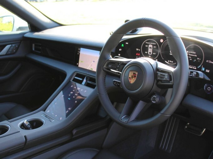 Porsche Taycan Performance Plus 105Kwh 4S 11Kw Charger WX26VAE Grey #4