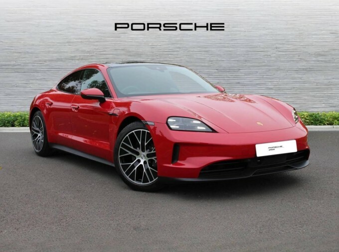 Porsche Taycan Performance Plus 105Kwh Rwd 11Kw Charger Red