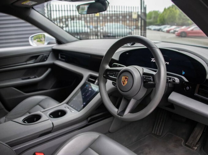 Porsche Taycan Performance Plus 93.4Kwh 4S Cross Turismo 11Kw Ch RX22YHK Silver #4
