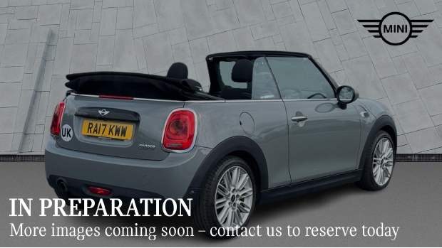 Mini Convertible Cooper Euro 6 Grey