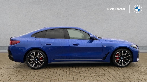 BMW 4 Series Gran Coupe 420I M Sport Euro 6 WO75AUC Blue #3