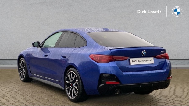 BMW 4 Series Gran Coupe 420I M Sport Euro 6 WO75AUC Blue #2