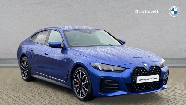 BMW 4 Series Gran Coupe 420I M Sport Euro 6 Blue