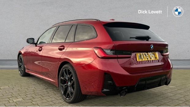BMW 3 Series 320I M Sport Touring Euro 6 WO75OTL Red #2