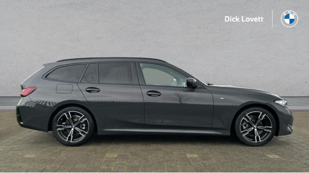 BMW 3 Series 320I M Sport Touring Euro 6 WP75EFM Grey #3