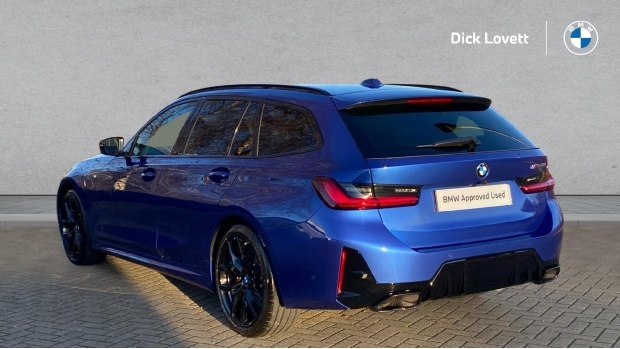 BMW 3 Series M340i Mht Touring Xdrive Euro 6 WM75KXK Blue #2