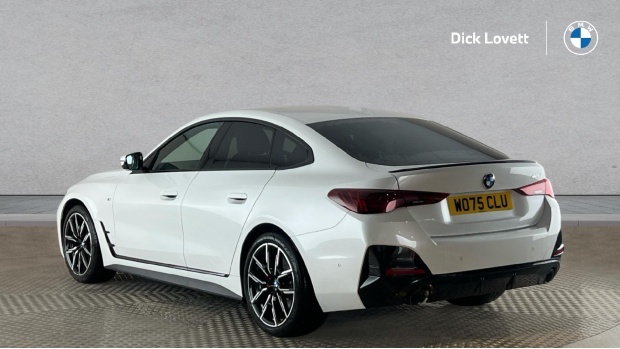 BMW 4 Series Gran Coupe 420I M Sport Euro 6 WO75CLU White #2