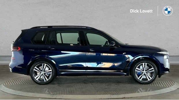 BMW X7 40D Mht M Sport Xdrive Euro 6 WO75KZN Blue #3
