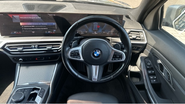 BMW 3 Series 320I M Sport Touring Euro 6 HF72GGJ Grey #5