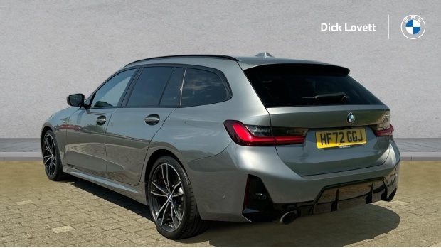 BMW 3 Series 320I M Sport Touring Euro 6 HF72GGJ Grey #2