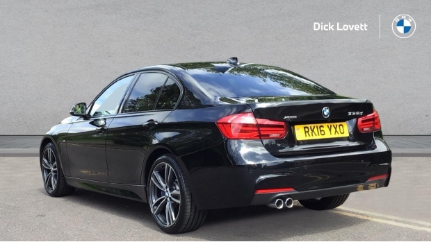 BMW 3 Series 335D M Sport Xdrive Euro 6 RK16YXO Blue #2
