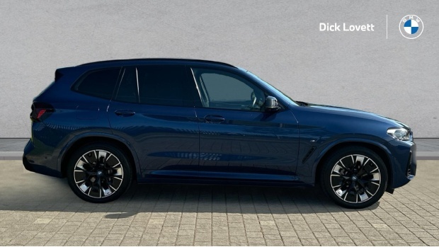 BMW iX3 80Kwh M Sport Pro AV22MHY Blue #3