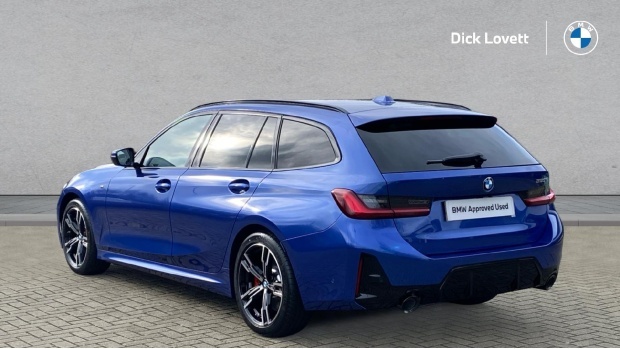 BMW 3 Series 320I M Sport Touring Euro 6 WO75OJM Blue #2