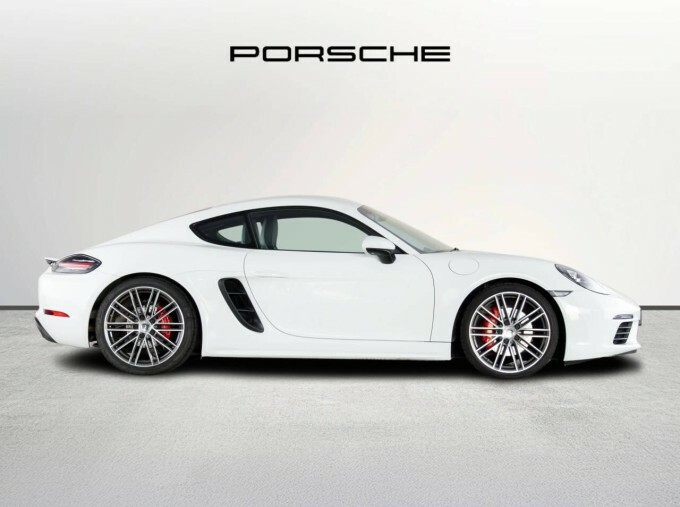 Porsche 718 Cayman S Pdk Euro 6 LJ51MAC White #2