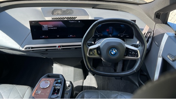 BMW iX 40 76.6Kwh M Sport Xdrive AU22JVW Blue #5