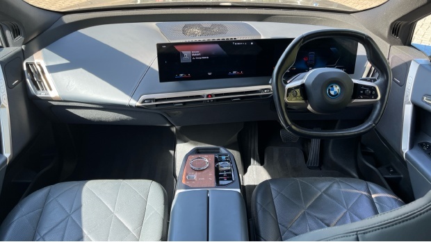 BMW iX 40 76.6Kwh M Sport Xdrive AU22JVW Blue #4