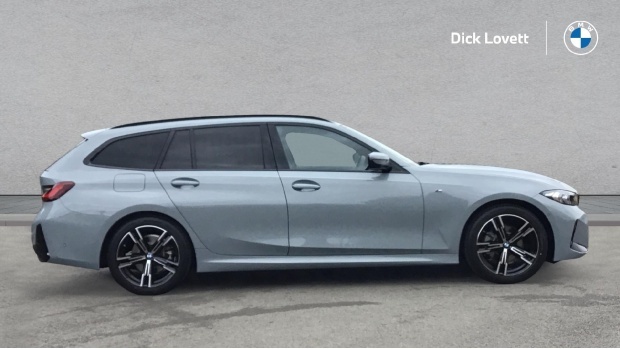 BMW 3 Series 320I M Sport Touring Euro 6 RJ75WTM Grey #3