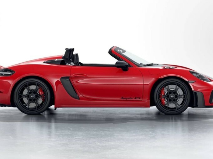 Porsche 718 Spyder 718 Spyder Rs Blue #6