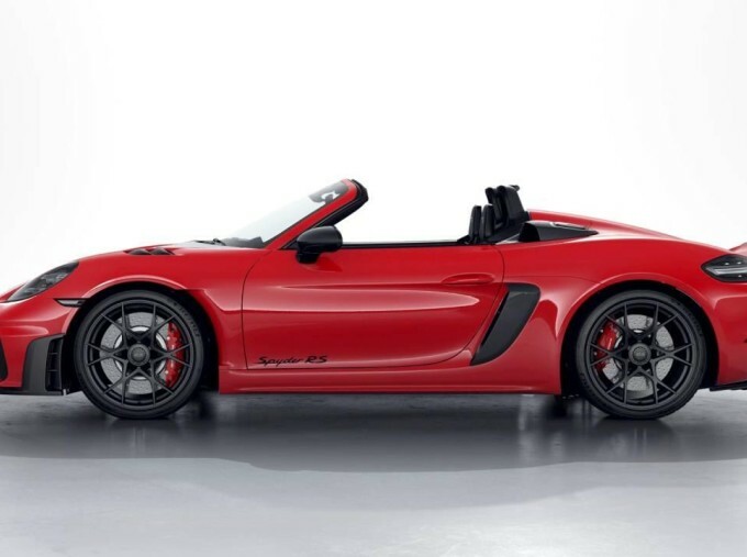 Porsche 718 Spyder 718 Spyder Rs Blue #2