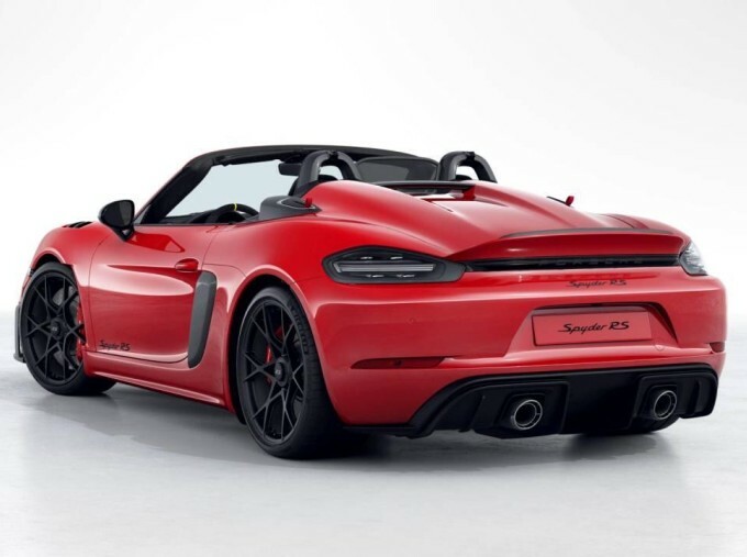 Porsche 718 Spyder 718 Spyder Rs Blue #3