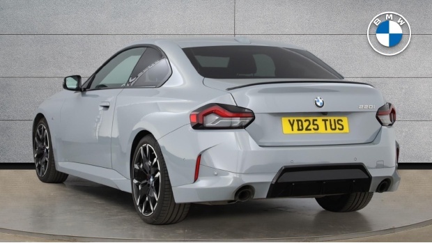 BMW 2 Series 220I M Sport Euro 6 YD25TUS Grey #2