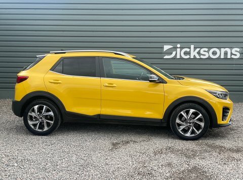 Kia Stonic 1.0 T-gdi Gt-line FN71LCW Yellow #4