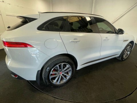 Jaguar F-Pace 2.0 F-pace R-sport OY18CXJ White #5