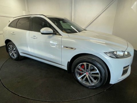 Jaguar F-Pace 2.0 F-pace R-sport OY18CXJ White #6