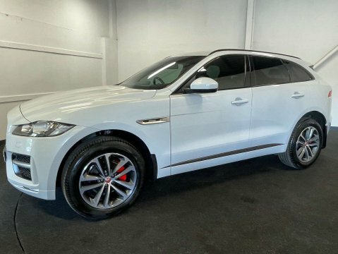 Jaguar F-Pace 2.0 F-pace R-sport OY18CXJ White #2