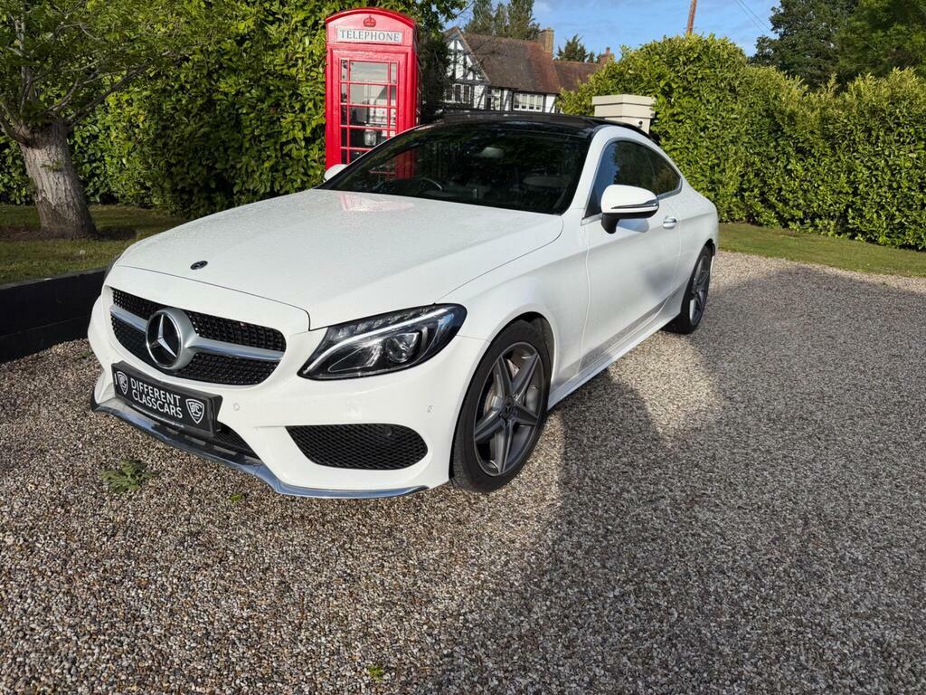 Mercedes-Benz C Class 2.1 C220d Amg Line Premium G-tronic Euro 6 S S White
