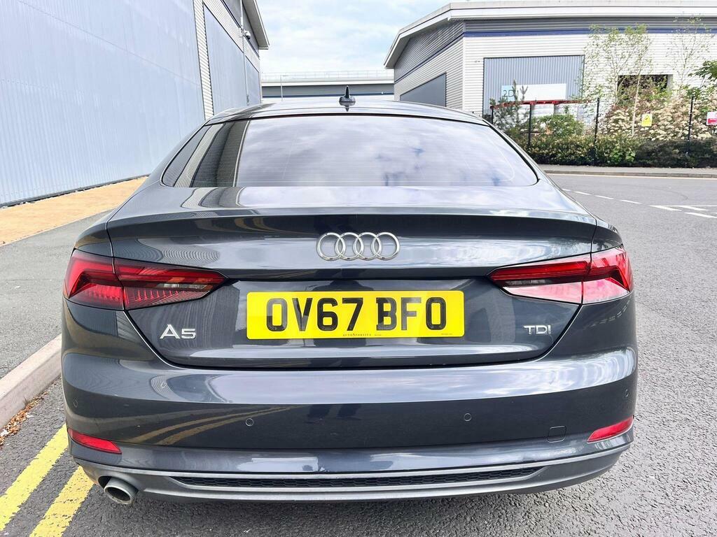 Audi A5 2.0 Tdi S Line Sportback S Tronic Euro 6 Ss OV67BFO Grey #6