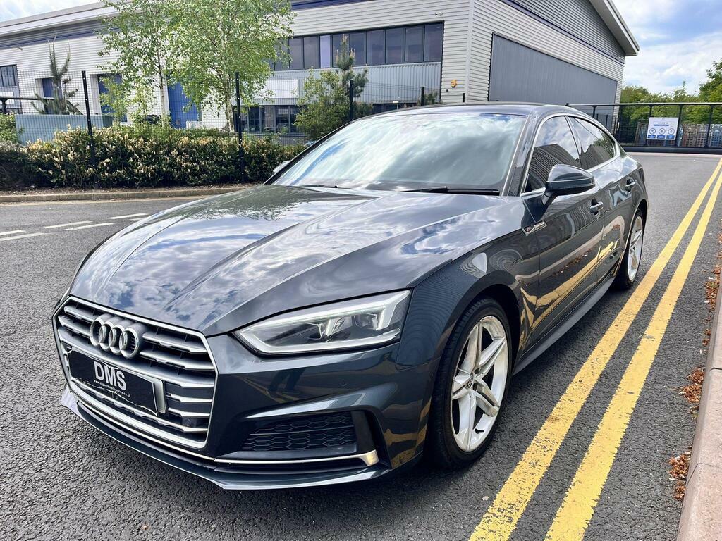Audi A5 2.0 Tdi S Line Sportback S Tronic Euro 6 Ss OV67BFO Grey #3