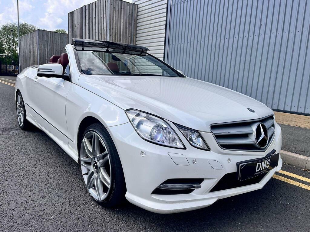 Mercedes-Benz E Class 3.0 E350 Cdi V6 Blueefficiency Sport Edition 125 C PK61KVF White
