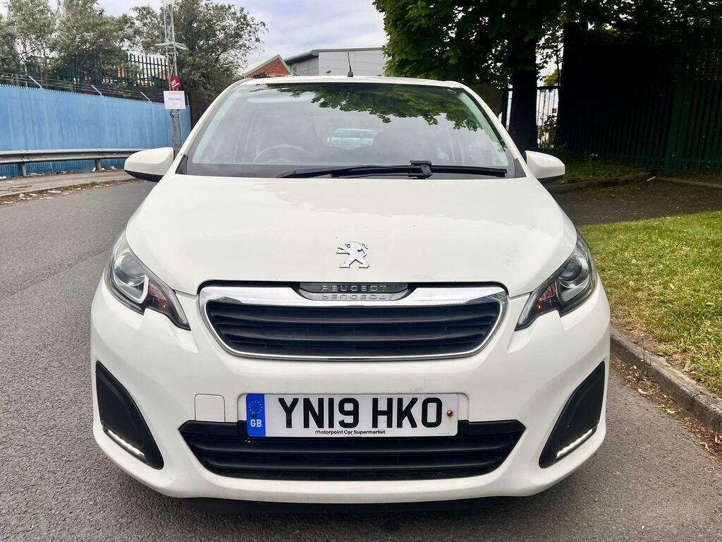 Peugeot 108 1.0 Active Euro 6 S S YN19HKO White #2