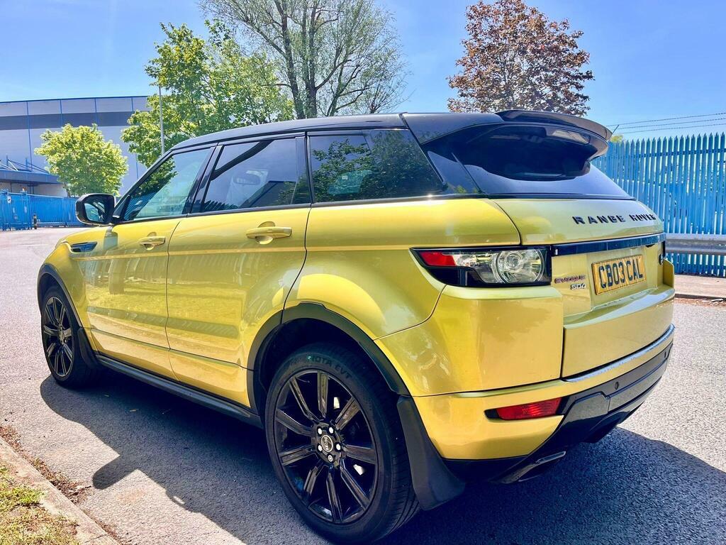 Land Rover Range Rover Evoque 2.2 Sd4 Special Edition 4Wd Euro 5 CB03CAL Yellow #4