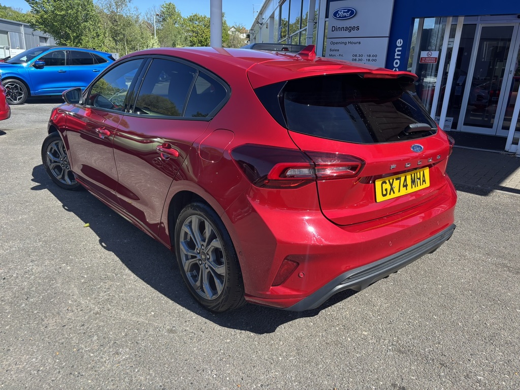 Ford Focus 1.0T Ecoboost Mhev St-line Hatchback Hy GX74MHA Red #5