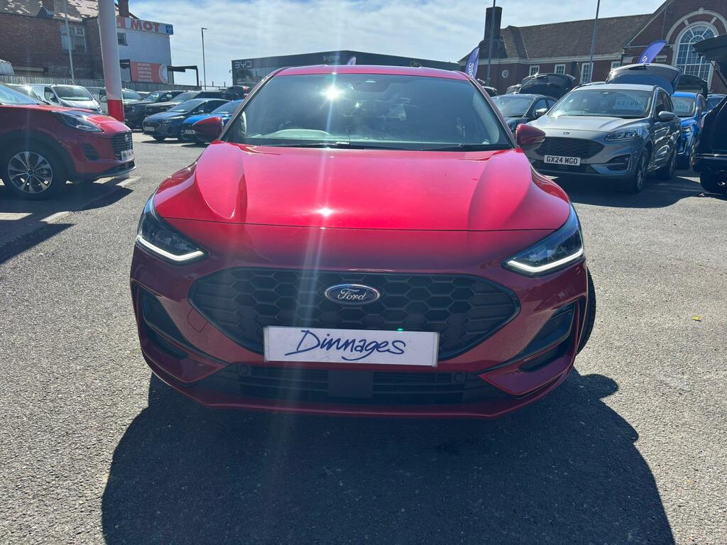 Ford Focus 1.0T Ecoboost Mhev St-line Hatchback Hy GX74MHA Red #2