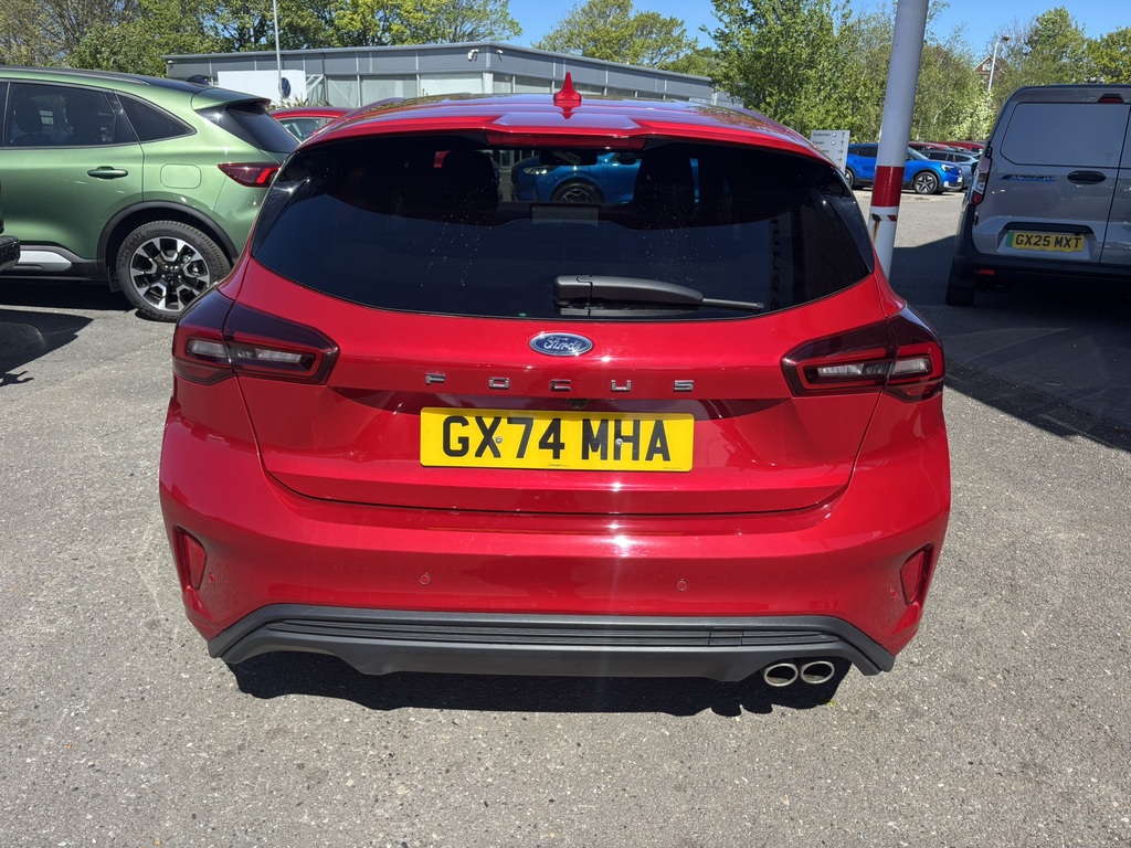 Ford Focus 1.0T Ecoboost Mhev St-line Hatchback Hy GX74MHA Red #6