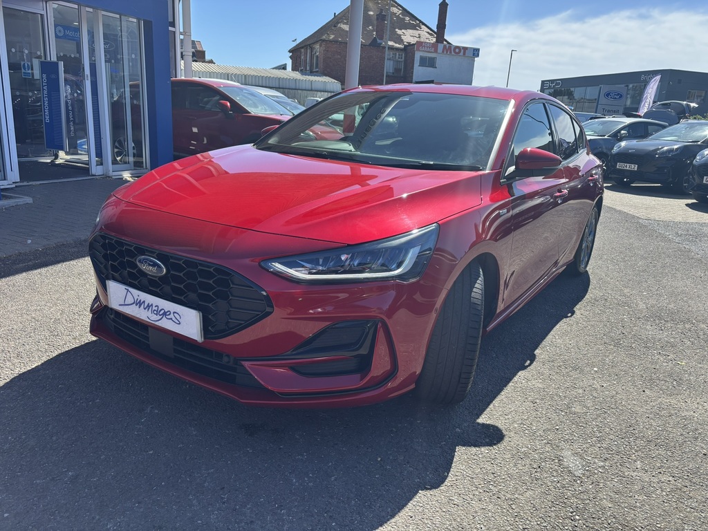Ford Focus 1.0T Ecoboost Mhev St-line Hatchback Hy GX74MHA Red #3